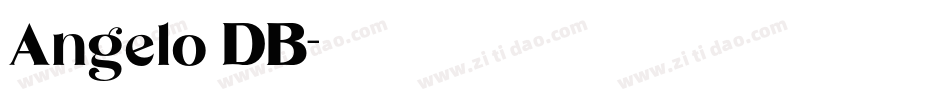 Angelo DB字体转换